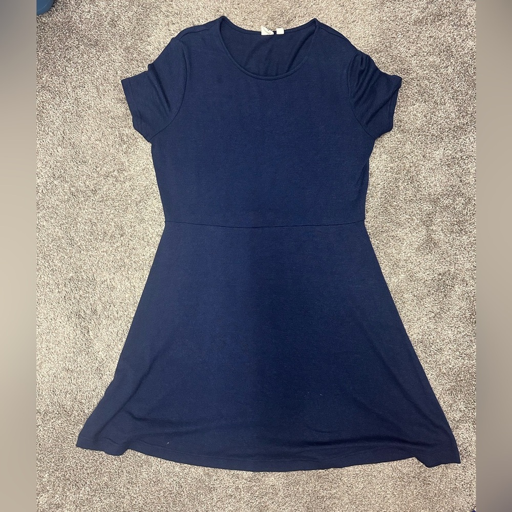 GAP navy blue sweater dress